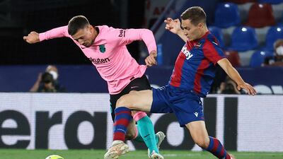 Clement Lenglet, 6 - Low left foot strike after 23 minutes was well saved. Blocked a 58th minute shot from Morales but Levante were level a minute later as Morales volleyed after more slack possession. Booked at the last, but simple passes went astray. AFP