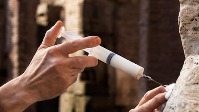 The restoration involved more than 80 people, including archaeologists, restorers, architects, engineers, surveyors and construction workers. Courtesy Tod’s Group