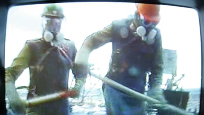 "liquidators", some 600,000 front line soldiers, firemen and civilians who were deployed over four years to clean up after the Chernobyl nuclear meltdown. AFP