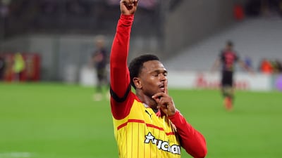 Lois Openda earns £13,000 a week at Lens. Reuters