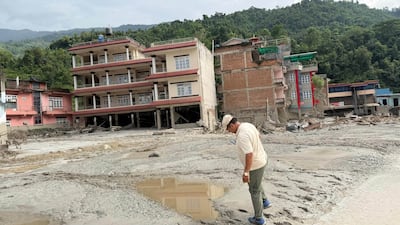 The group took aid to Nuwakot district, which was among the worst-hit regions. Photo: Shree Lamichhane