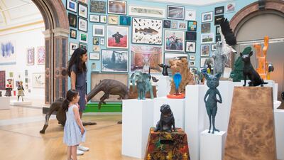 Jock McFadyen curated this year's Summer Exhibition. David Parry/ Royal Academy of Arts