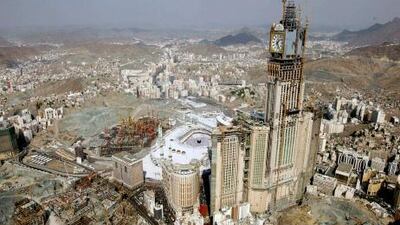 Hilton announces plans to open six hotels in Makkah as part of the Jabal Omar development. AP Photo/Hassan Ammar
