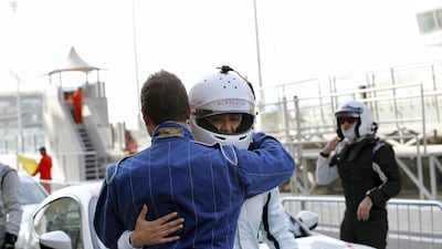 Reema Juffali at TRD 86 Cup at Yas Marina Circuit. Courtesy Yas Marina Circuit