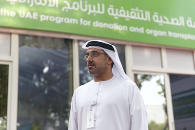 Dr Ali Obaidli, chief medical officer for Seha kidney care, says global co-operation is essential to tackle organ donation waiting lists. Reem Mohammed / The National