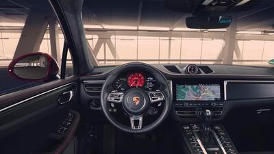 The Macan GTS also includes a Bose surround sound system, a smartphone tray with inductive charging, adaptive cruise control