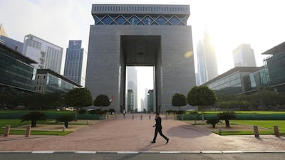 Firms registered in the Dubai International Financial Centre have been warned about the scams. Sarah Dea / The National