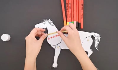 As part of the museum's new digital activities, the Make and Play section features a series of videos that guide viewers on how to recreate artworks and artefacts at home. Louvre Abu Dhabi