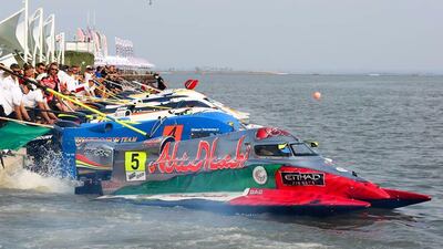 Grand Prix of Harbin start line. Courtesy Team Abu Dhabi