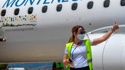Montenegro Airlines’ fleet consists of four leased planes – three Embraer 195s and a Fokker F100. The company registered nearly 660,000 passengers last year. AFP