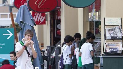 Male family members can no longer be sponsored by their father once they reach the age of 18 and so must obtain their own residency visa to remain in the UAE. Jaime Puebla / The National