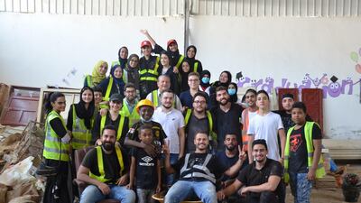 The Ihyaa Group team during their first volunteering programme. Courtesy Ihyaa Group