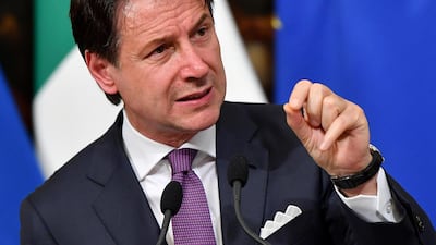 Italy Prime Minister Giuseppe Conte has admitted he underestimated the impact of electioneering will have in the functioning of the government. EPA