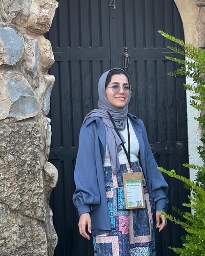 Yemeni youth campaigner Ruqia Abdullah spoke at Cop28