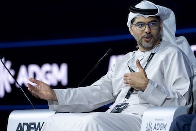 Talal Al Dhiyebi, group chief executive of Aldar Properties. Ryan Lim for The National