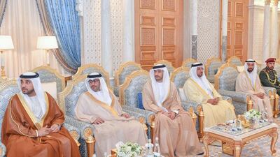 Sheikh Mohammed bin Rashid today received the credentials of several foreign ambassadors to the UAE.