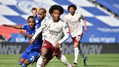 Willian - 8: Rare league start for Brazilian and a much-needed good performance. Busy in first half, produced one lovely ball down left for Tierney but was frustrated with himself when he screwed shot wide from just outside box after intricate Arsenal move. Perfectly picked out Luiz from free-kick when Brazilian headed home equaliser. No doubting commitment to cause in this match. AP