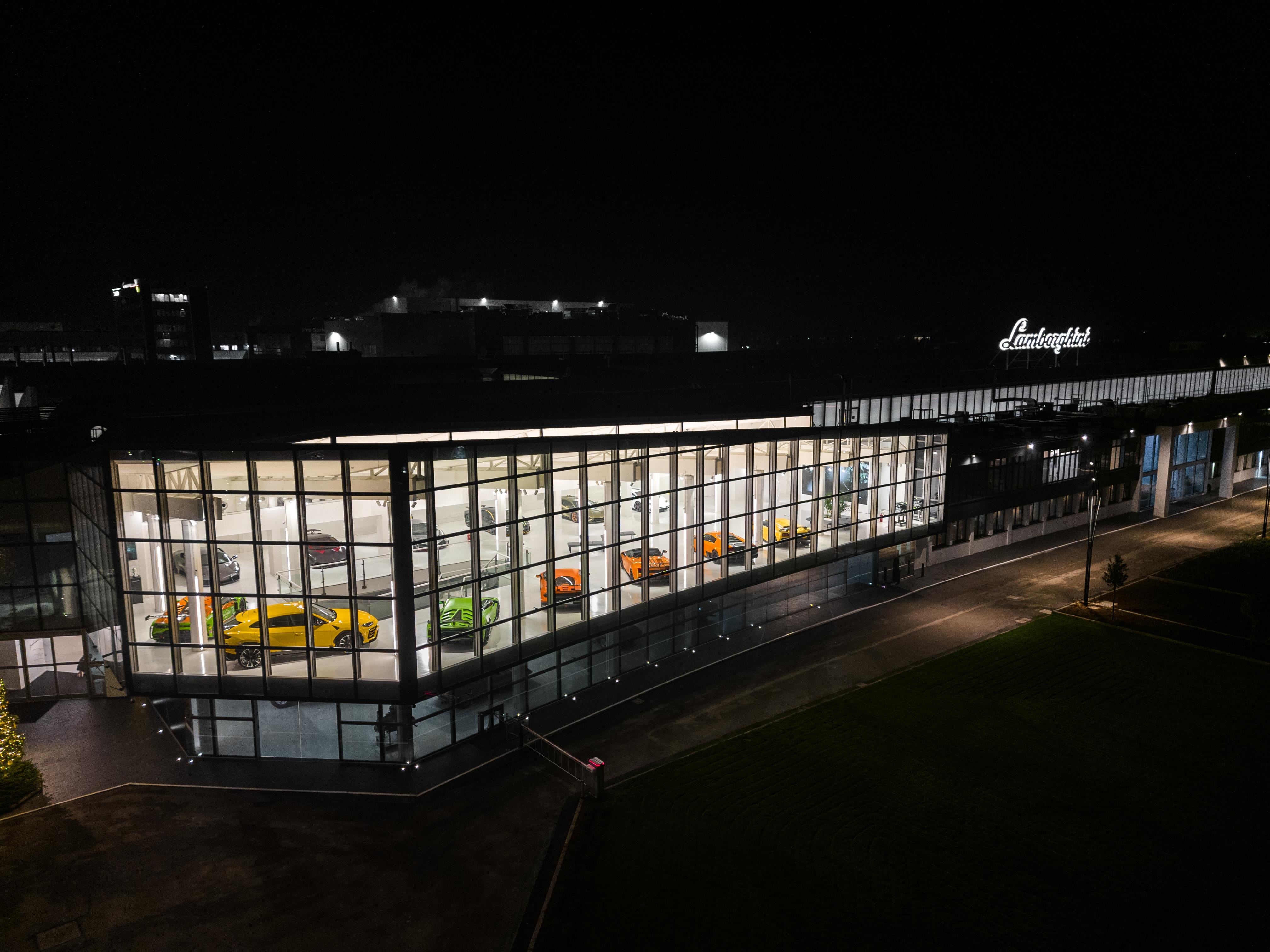 Spread across two floors, the Museo Automobili Lamborghini brings together historic vehicles, rare prototypes and limited-edition models that chart the evolution of the Italian manufacturer. Photo: Lamborghini