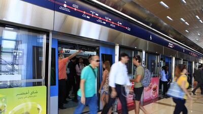 Nearly one in five UAE residents would consider car pooling or using school buses, and nearly a quarter would use public transport more often. Sarah Dea / The National