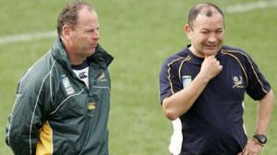 Jake White, left, and Eddie Jones, right, could team up once more on the international stage.