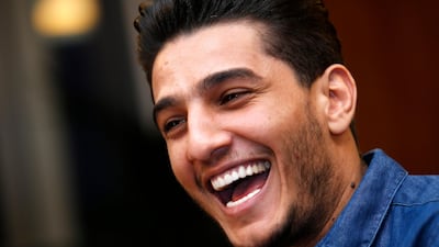 Palestinian pop singer Mohammed Assaf will play a free concert in Abu Dhabi. Chris Whiteoak for The National