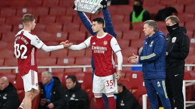 Gabriel Martinelli (Smith Rowe, 82) N/A – Struggled to get into the game but needed more time. AFP