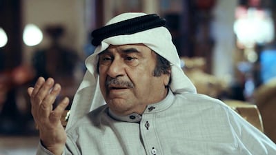 Abdulhussain Abdulredha, who died on Saturday in London after a life on the stage and in comedy. Courtesy MBC