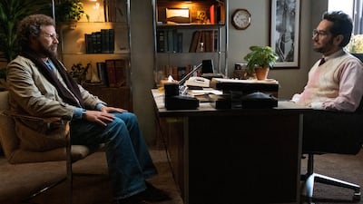 Will Ferrell and Paul Rudd in 'The Shrink Next Door', on Apple TV+ from November 12. Photo: Apple TV+