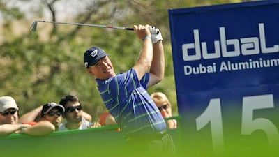 Ernie Els has committed to return to play in the Omega Dubai Desert Classic, an event he has won three times. Marwan Naamani / AFP