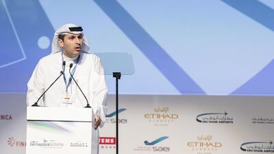 Khaldoon Al Mubarak, the managing director and group chief executive of Mubadala Development, said that innovation and partnership remain critical for the economic diversification away from oil and gas. Reem Mohammed / The National