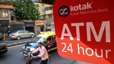 Retail loans across banks in India have been growing at a very healthy rate of 15 per cent to 20 per cent per annum. Dhiraj Singh/Bloomberg