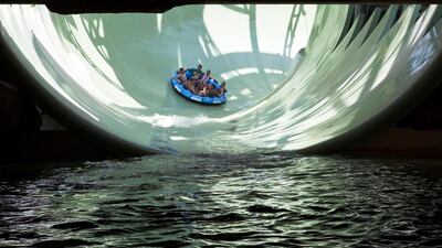 No 8: Aquaventure Waterpark, Dubai. Razan Alzayani / The National