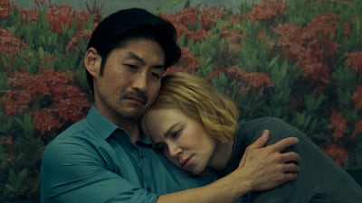 Brian Tee as Clarke and Nicole Kidman as Margaret in Expats. Photo: Amazon Studios