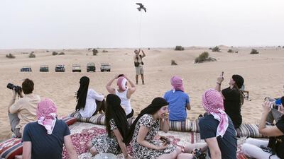 Dubai has always been an attractive destination for the UK market and is expected to remain steady this year. Reem Mohammed / The National