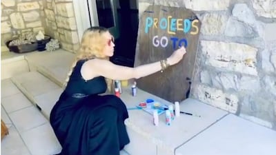 Singer Madonna has raised money and awareness for the NGO Impact Lebanon. Instagram / Madonna