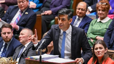 Britain's Prime Minister Rishi Sunak. UK PARLIAMENT / AFP