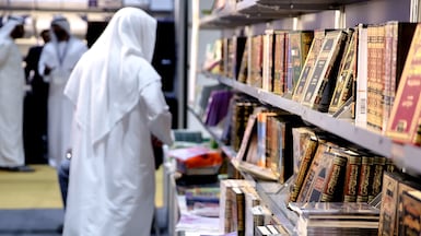 Poetry evenings, creative workshops and children's activities are all on the cards at Sharjah International Book Fair 2026. Victor Besa / The National