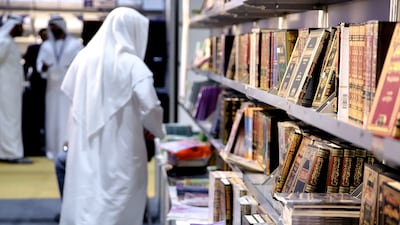 Poetry evenings, creative workshops and children's activities are all on the cards at Sharjah International Book Fair 2026. Victor Besa / The National