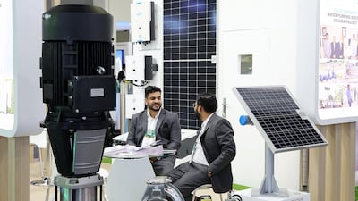 Solar-focused companies vie for attention at the event