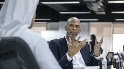 Basketball star Kareem Abdul Jabbar, a six-time NBA champion who is also an author, filmmaker, education ambassador and one-time guest editor of The National, focused his US Time magazine column on the attacks. “Another horrendous act of terrorism has taken place and people like myself who are on media speed-dial under “Celebrity Muslims” are thrust in the spotlight to angrily condemn, disavow, and explain—again—how these barbaric acts are in no way related to Islam,” he writes. “I look forward to the day when an act of terrorism by self-proclaimed Muslims will be universally dismissed as nothing more than a criminal attack of a thuggish political organization wearing an ill-fitting Muslim mask.” Silvia Razgova / The National