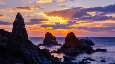 The busiest route in the world is a domestic one: there were 64,991 trips taken between Seoul and the beautiful South Korean island of Jeju in 2017. Getty Images