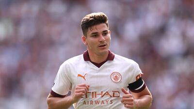 LW: Julian Alvarez (Manchester City): Five Premier League games, five goal contributions from the Argentine World Cup winner. Alvarez picked up two assists in the win at West Ham, but beyond that, he was a constant menace operating in the space between midfield and attack. An impact player for much of the treble-winning campaign, Alvarez is establishing himself as a key man for City this season. Getty