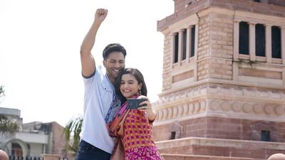 Varun Dhawan and Alia Bhatt play the lead roles in Bollywood film Badrinath Ki Dulhania. Courtesy: Fox Star India