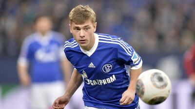 Teenager Max Meyer scored for Schalke on Sunday. Martin Meissner / AP