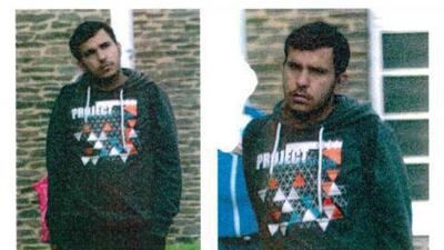 The handout from the criminal office of the eastern federal state of Saxony shows a person believed to be the 22-year-old Syrian Jaber Albakr. Landeskriminalamt Sachsen / AFP