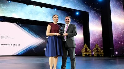 Raha International School wins International Baccalaureate school of the year.