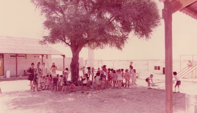 Pupils at Sharjah English School in the Dasman neighbourhood of Sharjah. The school moved there in 1975. Photo: Sharjah English School