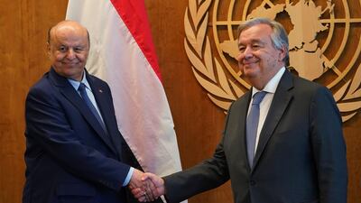 UN Secretary General Antonio Guterres has responded to criticism made by Yemeni President Abdrabu Mansur Hadi that the UN has sided with the Houthis AFP
