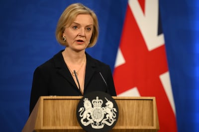 A press conference by Prime Minister Liz Truss failed to wholly convince markets. PA
