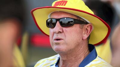 Team Abu Dhabi coach Trevor Bayliss. Chris Whiteoak / The National